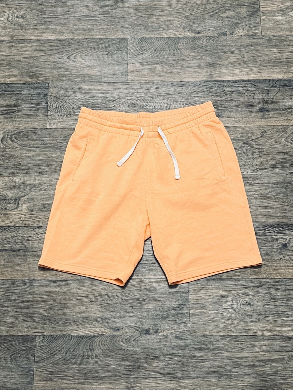 Divided by H&M Orange Sweat Shorts Size XL Cotton Casual Vacation Pool Gym